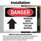 Signmission Safety Culture Sign, 7 in Width, Vinyl Decal, Rectangle OS-2PACK-DS-D-57-L-1624 - alternate 6